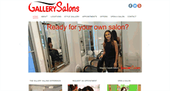 Desktop Screenshot of gallerysalons.com